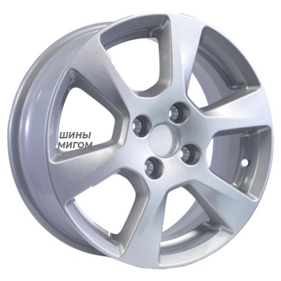K&K 6x15/4x100 ET50 D60.2 Granite (КС728) Грис металлик