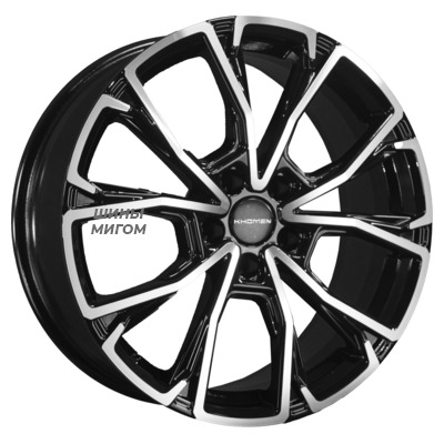 Khomen Wheels 7.5x19/5x114.3 ET40 D66.5 KHW1907 (Haval Dargo) Black-FP