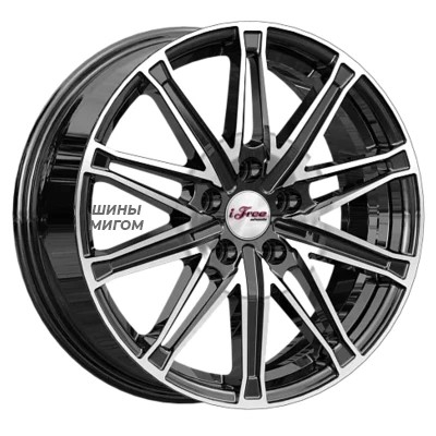 iFree 6.5x17/5x112 ET45 D57.1 Виар (КС1065) Блэк Джек