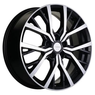 Диски Khomen Wheels 7x18/5x114.3 ET40 D57.1 KHW1806 (Faw Besturn X40) Black-FP