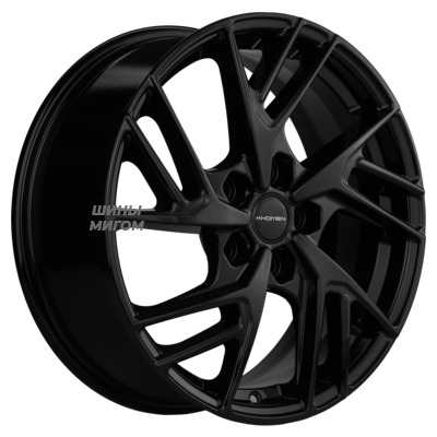 Диски Khomen Wheels 6.5x17/5x108 ET33 D60.1 KHW1722 (Chery Tiggo 7pro/Exeed LX) Black