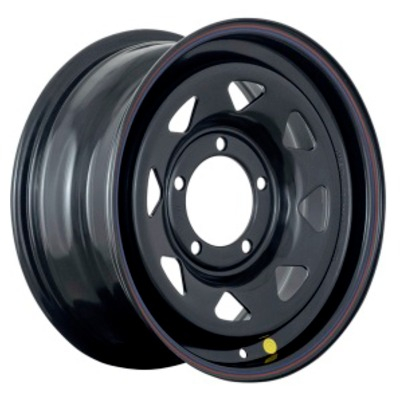 Off-Road-Wheels 8x16/5x139.7 ET20 D110 УАЗ (треуг. мелкий) черный
