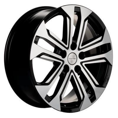 Диски Khomen Wheels 7x18/5x108 ET40 D57.1 KHW1803 (Faw Besturn X40) Black-FP