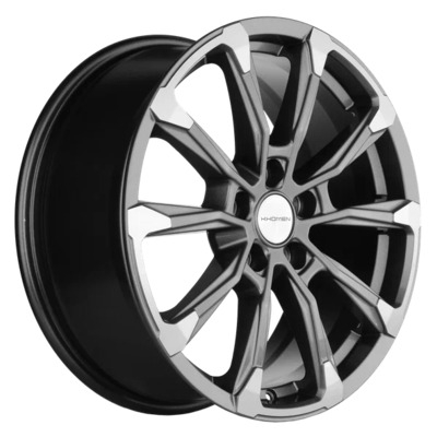 Диски Khomen Wheels 7,5x18/5x112 ET43 D57,1 KHW1808 (Kodiaq) Black-FP