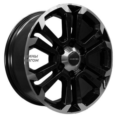 Khomen Wheels 7.5x18/6x114.3 ET38 D67.1 KHW1817 (Mohave) Black-FP