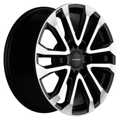Диски Khomen Wheels 7,5x18/6x139,7 ET25 D106,1 KHW1805 (LC Prado) Black-FP