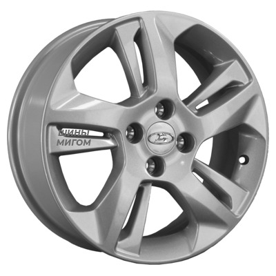 K&K 6x16/4x100 ET41 D60.2 Kanjara (X-Ray) (КС709) Грис металлик