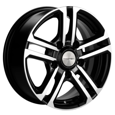 Диски Khomen Wheels 6,5x16/5x139,7 ET40 D98,5 KHW1602 (Niva 4x4) Black-FP