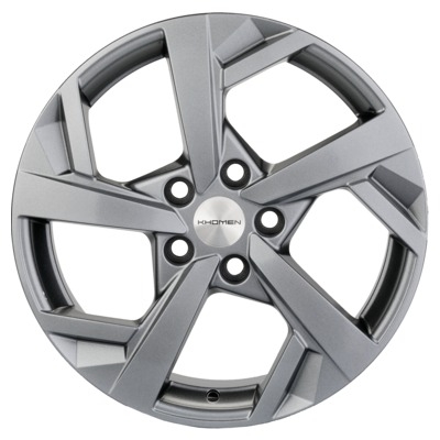 Диски Khomen Wheels 7x17/5x112 ET54 D57.1 KHW1712 (Jetta) G-Silver