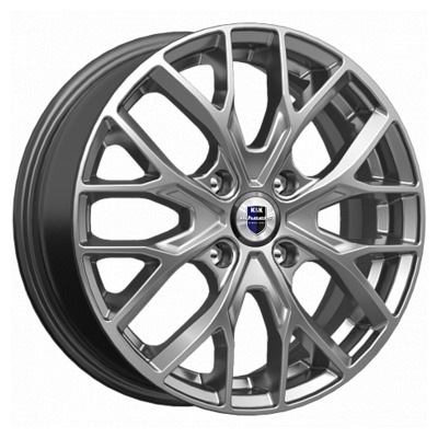 Диски K&K 6x16/4x100 ET40 D67.1 Лилиом (КС891) Дарк платинум