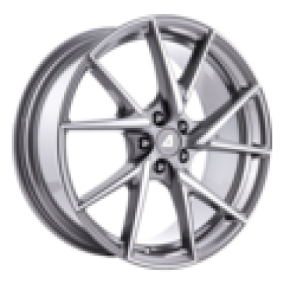 Alutec 8,5x18/5x112 ET40 D70,1 ADX.01 Metallic Platinum Front Polished