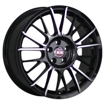 Alcasta 6.5x16/4x100 ET50 D60.1 M33 BKF