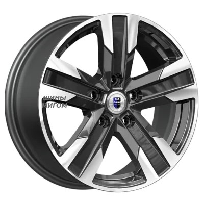 K&K 7x16/5x108 ET45 D63.4 Висмут (КС1009) Алмаз черный