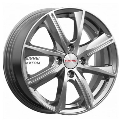 K&K 7x17/5x114.3 ET40 D67.1 Арнар дарк платинум
